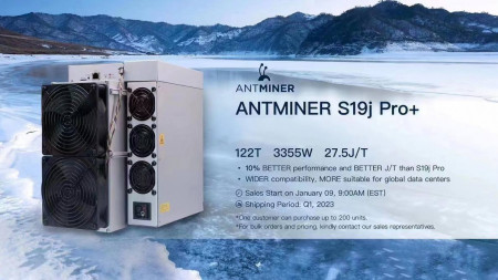 Antminer S19j Pro+ 122th — 2400$ 🔥